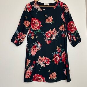 Anthropologie‎ Everly Floral Print Dress